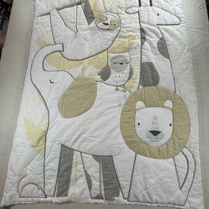 Cloud Island Baby Unisex Blanket Jungle Theme Sz 41" x 31 "